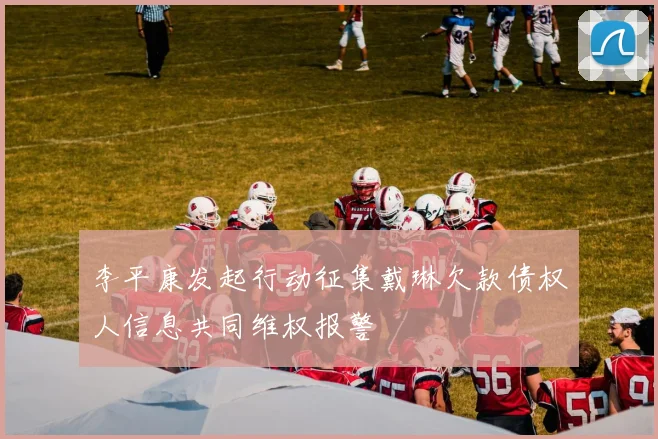 李平康发起行动征集戴琳欠款债权人信息共同维权报警