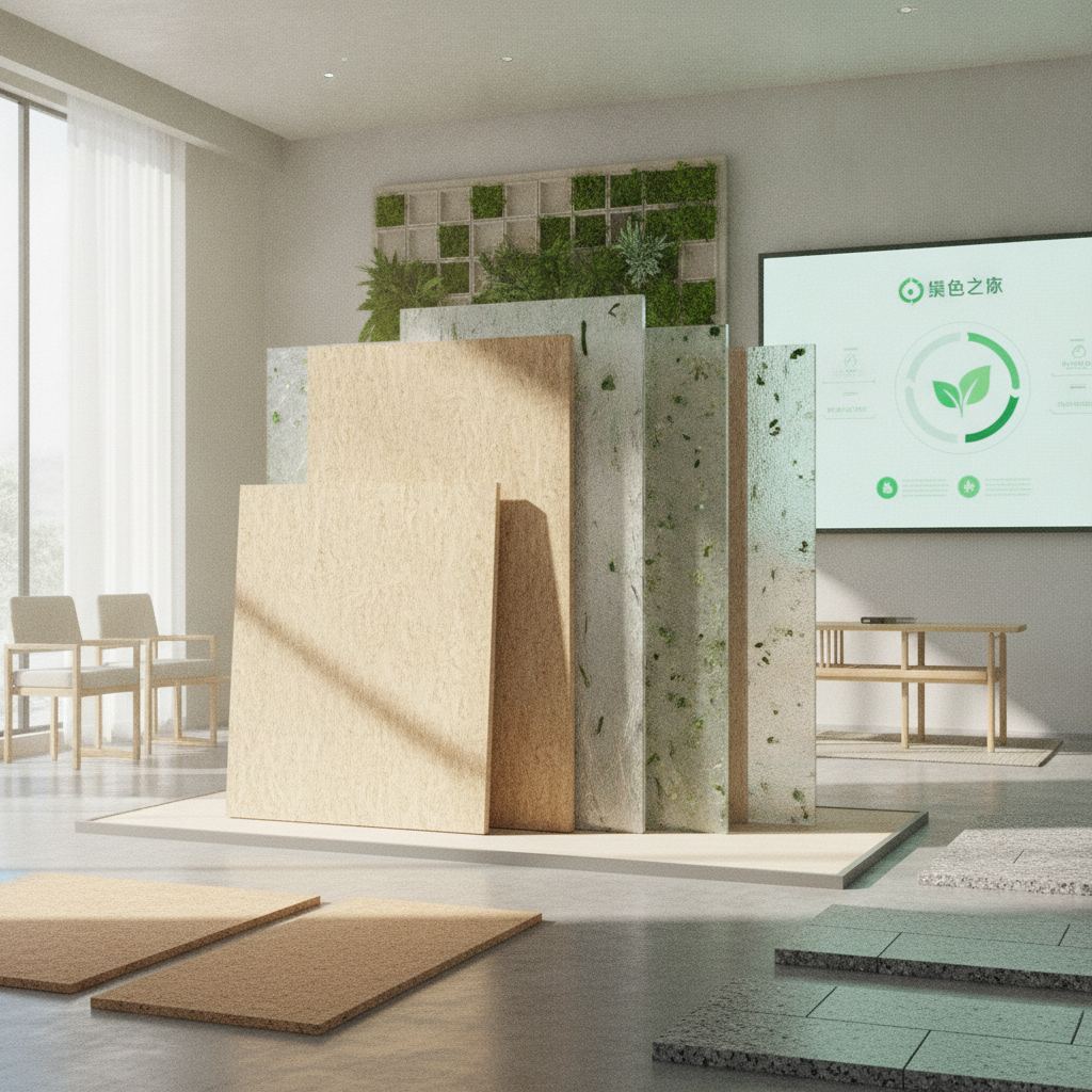 我们的新型环保建材展示